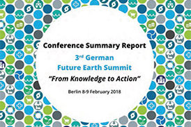 Cover 3. German Future Earth Summit