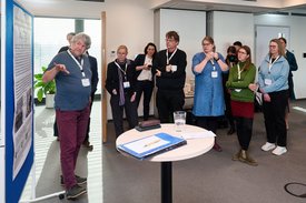 Foto der Postersession auf dem 12. Nationalen IPBES-Forum