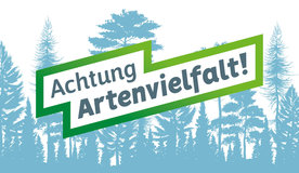 Logo der FEdA Aktionswoche "Achtung Artenvielfalt" 2025