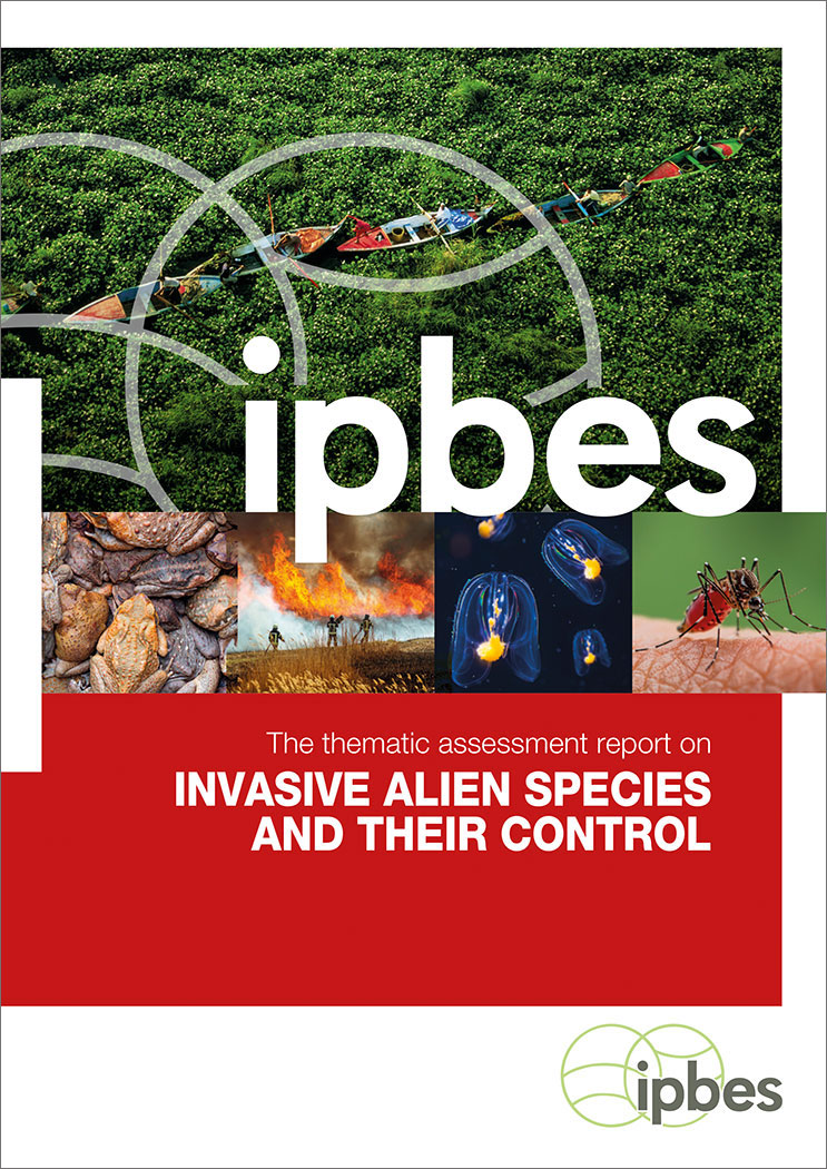 Cover Assessment „Invasive gebietsfremde Arten und ihre Kontrolle“ 