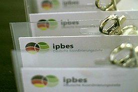 IPBES Namensschilder