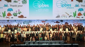 Familienfoto des IPBES10 Stakeholder Days